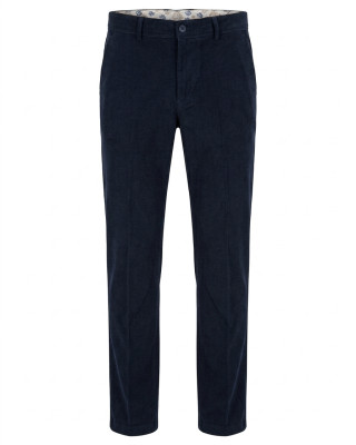 NAZEF Premium Regular Fit Lacivert Fitilli Kadife Erkek Pantolon