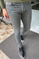 Nazef Dar Kesim Haki Denim Pantolon 